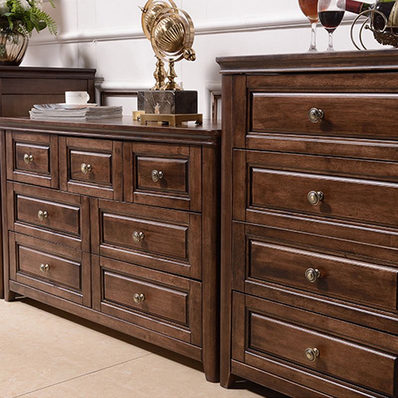 Traditional Dresser Solid Wood Storage Chest with 4/6/7 Drawers Clearhalo 'Bedroom Furniture' 'Dressers & Chests' 'dressers_chests' 'furn' 'furn_dressers_chests' 'Furniture' 1200x1200_34f13c1e-5224-4c89-bcf0-ed64cb754818