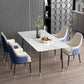 Nordic 1/2/5/7 Pieces Dining Set Sintered Stone Dining Table with Leather Chairs Clearhalo 'Dining Room Sets' 'Dining Tables & Seating' 'dining_room_set' 'furn' 'furn_dining_room_set' 'Furniture' 'furniture_dining_room_set' 'Kitchen & Dining Furniture' 'kitchen&dining_furn' 'kitchen' 1200x1200_34f3bddd-492e-4ff7-9063-b9138f9ceaa0