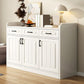 White Accent Cabinet Standard Rectangle Side Cabinet with Doors Clearhalo 'Cabinets & Chests' 'cabinets_chests' 'furn' 'furn_cabinets_chests' 'Furniture' 'Living Room Furniture' 1200x1200_34f51605-6eb4-4ee8-936c-350c7e2afbd9