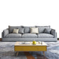 Nordic Square Arm Sofa & Chaise Loose Back Cushions Sofa - 26.77" H Clearhalo 'furn' 'furn_sectionals' 'Furniture' 'Living Room Furniture' 'Sectionals' 1200x1200_34f8a34b-2d65-4a13-8fff-570f0960b68e