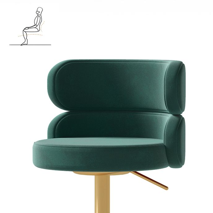 ブリストル用のグラムスイベルバースツール布張り調整可能なカウンタースツール