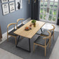 Industrial 1/2/3/5/7 Pieces Dining Set Rectangular Solid Wood Indoor Dinette Set Clearhalo 'Dining Room Sets' 'Dining Tables & Seating' 'dining_room_set' 'furn' 'furn_dining_room_set' 'Furniture' 'Kitchen & Dining Furniture' 1200x1200_34fd4cce-f8db-4292-a56b-3b5b9a2b56ce