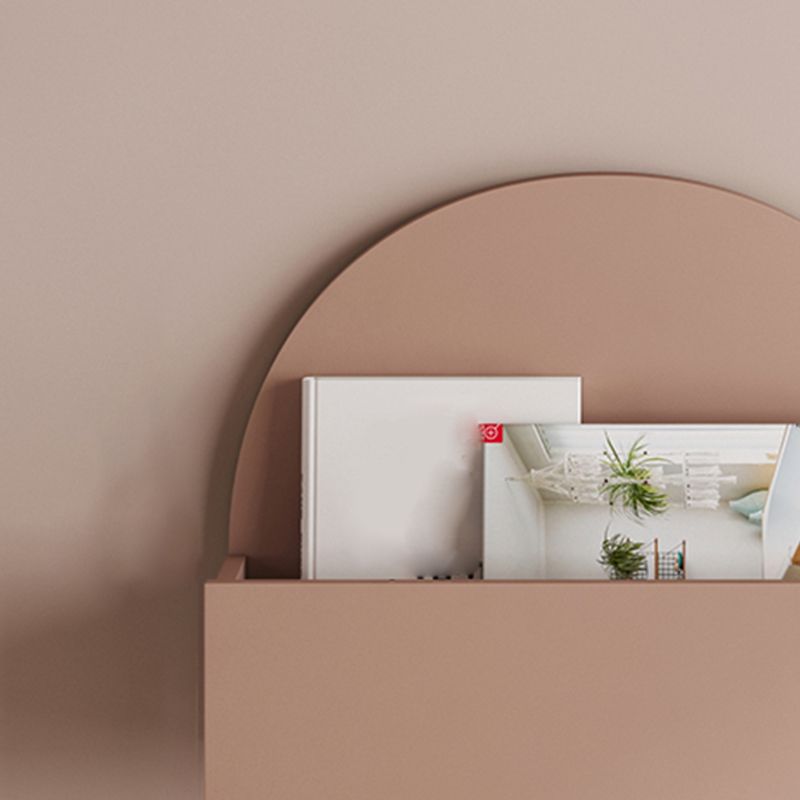 Contemporary Engineer Wood Bookshelf 21.2"L Closed Back Bookcase for Home Office