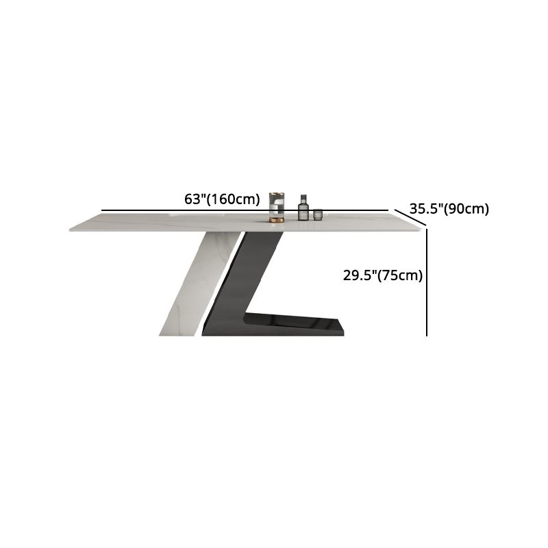 Designer Style 1/4/5/7 Pieces Dinette Set Sintered Stone Dining Room Set Clearhalo 'Dining Room Sets' 'Dining Tables & Seating' 'dining_room_set' 'furn' 'furn_dining_room_set' 'Furniture' 'furniture_dining_room_set' 'Kitchen & Dining Furniture' 1200x1200_350465ff-9bc9-4a8e-aab3-aadc30980cbd
