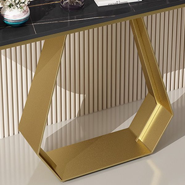 Tavolo di divano console con console antichi console console glam rettangolare