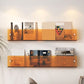 Modern Floating Book Shelf 5.9"H Acrylic Wall Mounted Bookcase
