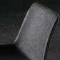 Modern Leather Brasserie Side Chair Solid Back Dining Chair with Black Legs Clearhalo ' kitchen&dining_furn' 'Dining Chairs' 'Dining Tables & Seating' 'dining_chair' 'furn' 'furn_dining_chair' 'Furniture' 'furniture_dining_chair' 'Kitchen & Dining Furniture' 'kitchen' 1200x1200_350d081e-1c1b-4bb7-b469-35e7574ac46e