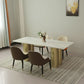 Metal Traditional Luxury Rectangle Indoor Table Sintered Stone Table for Home Clearhalo ' dining_table' 'Dining Tables & Seating' 'Dining Tables' 'furn' 'furn_dining_table' 'Furniture' 'furniture_dining_table' 'Kitchen & Dining Furniture' 'kitchen&dining_furn' 'kitchen' 'kitchen_dining_table' 1200x1200_350d7366-585b-496e-bc66-3e7c03eab101