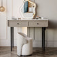 Glam Slate Top Vanity Dressing Table Solid Wood Vanity Desk with Drawers Clearhalo 'Bedroom Furniture' 'furn' 'furn_makeup_vanities' 'Furniture' 'Makeup Vanities' 'makeup_vanities' 1200x1200_35133eff-f3ba-4ba1-8e28-8865fa29d44c