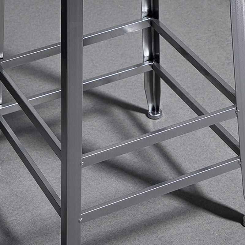 Set tavolo da bar in legno massello stile industriale da 1/2/3 pezzi