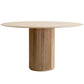 Contemporary Round Dining Table Ash Solid Wood Table with Pedestal Base for Home Kitchen Dinner Clearhalo ' dining_table' 'Dining Tables & Seating' 'Dining Tables' 'furn' 'furn_dining_table' 'Furniture' 'furniture_dining_table' 'Kitchen & Dining Furniture' 'kitchen&dining_furn' 'kitchen' 'kitchen_dining_table' 1200x1200_351a52f8-9ad2-452d-a54b-a3150aa54ebd