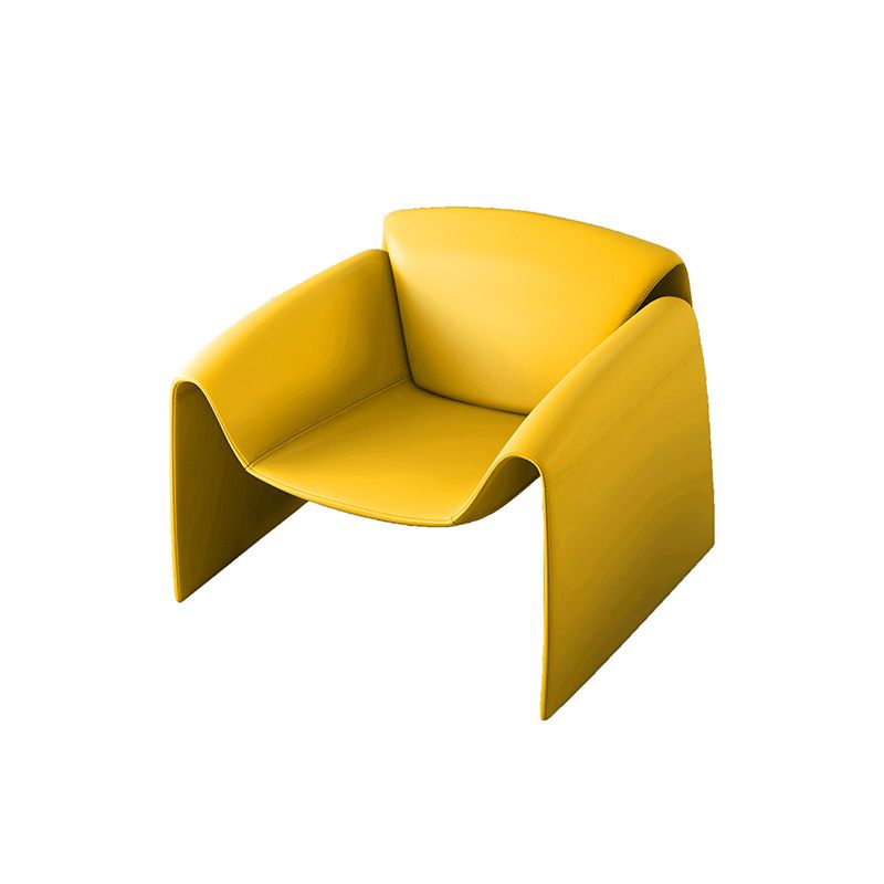 32.68" Wide Contemporary Style Single Sofa Chair Leather Arm Chair Clearhalo 'Accent Chairs' 'accent_chairs' 'Chairs & Seating' 'furn' 'furn_accent_chairs' 'Furniture' 'Living Room Furniture' 1200x1200_351bf750-7951-4147-a8b6-0513482fe95a