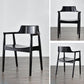 Modern Style Wooden Matte Finish Dining Arm Chair Open Back Arm Chair for Home Use Clearhalo ' kitchen&dining_furn' 'Dining Chairs' 'Dining Tables & Seating' 'dining_chair' 'Furniture' 'furniture_dining_chair' 'Kitchen & Dining Furniture' 'kitchen' 1200x1200_351e7628-35b3-4a63-aab5-7011b7ba42dc