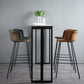Industrial Bar Height Table Stone Top Bistro Bar Table for Patio Use Clearhalo 'Bar Furniture' 'Bar Tables' 'bar_tables' 'furn' 'furn_bar_tables' 'Furniture' 'Kitchen & Dining Furniture' 1200x1200_35218b2f-f410-45f7-b18d-722e5bdd0d6e