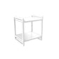 Modern Style with Storage Rack White/black Metal Iron Nightstand Clearhalo 'Bedroom Furniture' 'furn' 'furn_night_stand' 'Furniture' 'night_stand' 'Nightstands' 1200x1200_3521a2fa-c6b0-42c0-8e63-ca6ca4a9d4c9