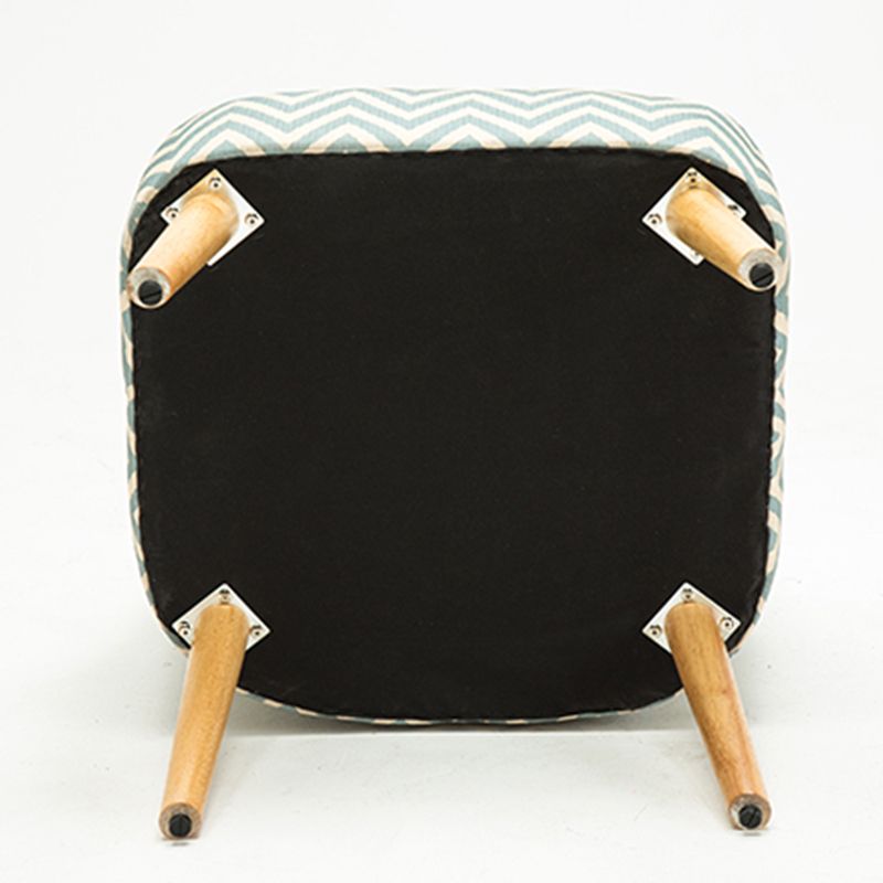 Chaise de lin 25,5 "L x 26,7" W x 35,8 "H Armes incluses pour le salon