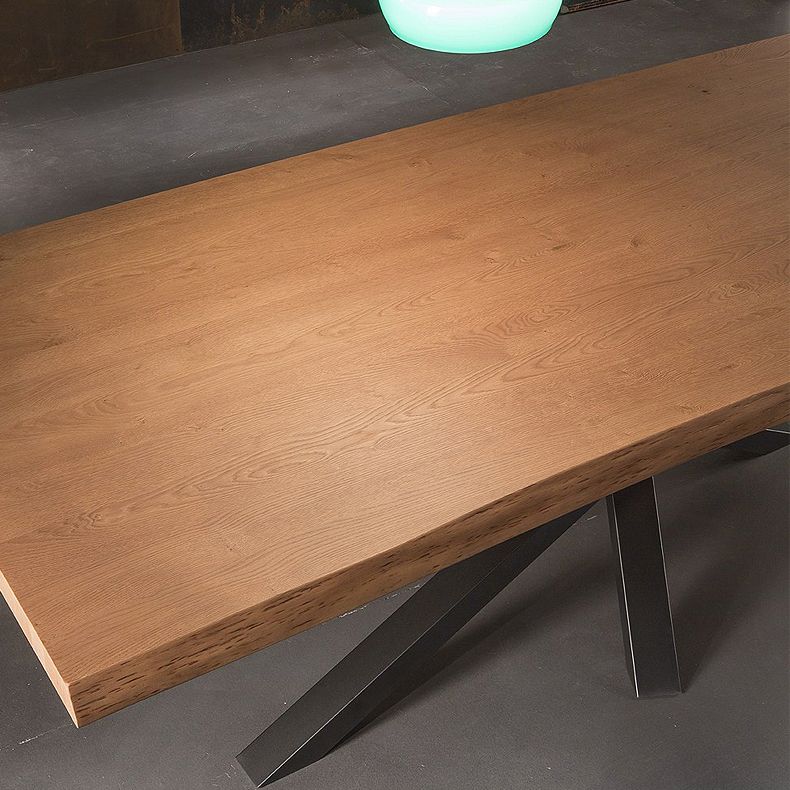 Rectangle Luxury Style Dining Table Solid Wood Fixed Table for Kitchen Clearhalo ' dining_table' 'Dining Tables & Seating' 'Dining Tables' 'furn' 'furn_dining_table' 'Furniture' 'furniture_dining_table' 'Kitchen & Dining Furniture' 'kitchen&dining_furn' 'kitchen' 'kitchen_dining_table' 1200x1200_35244586-0f21-4267-a526-699e9bfa5f8c