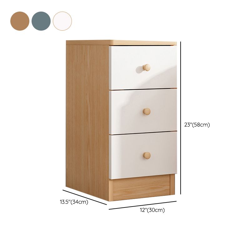 Contemporary Wooden Accent Cabinet Bar Pulls Handle Design Storage Cabinet