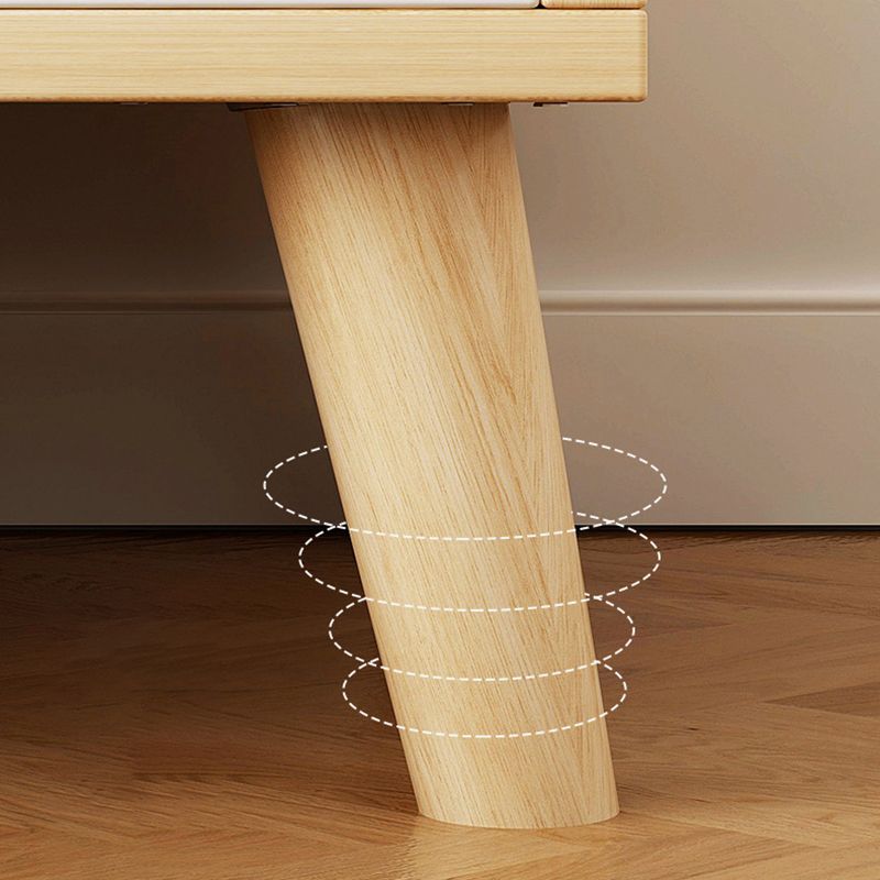 Engineered Wood TV Media Console met laden Scandinavische tv -standaard