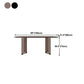 Clear Glass Contemporary Oval Table Glass Top Table with Double Pedestal Clearhalo ' dining_table' 'Dining Tables & Seating' 'Dining Tables' 'furn' 'furn_dining_table' 'Furniture' 'furniture_dining_table' 'Kitchen & Dining Furniture' 'kitchen&dining_furn' 'kitchen' 'kitchen_dining_table' 1200x1200_352cbf18-5222-402b-9f12-a042c9046cec