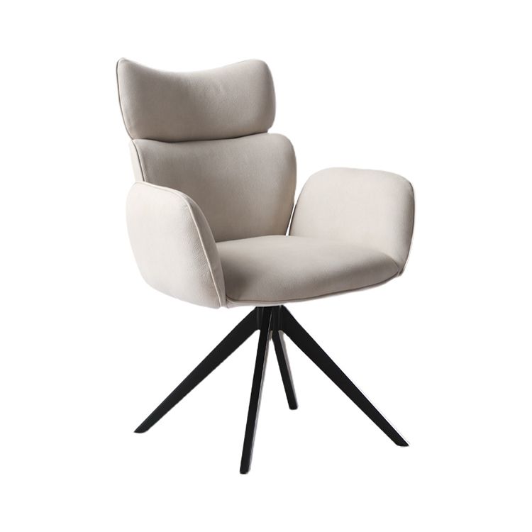 モダンなスタイルの作業椅子人間工学に基づいたパッド付きミッドバックタスクチェア