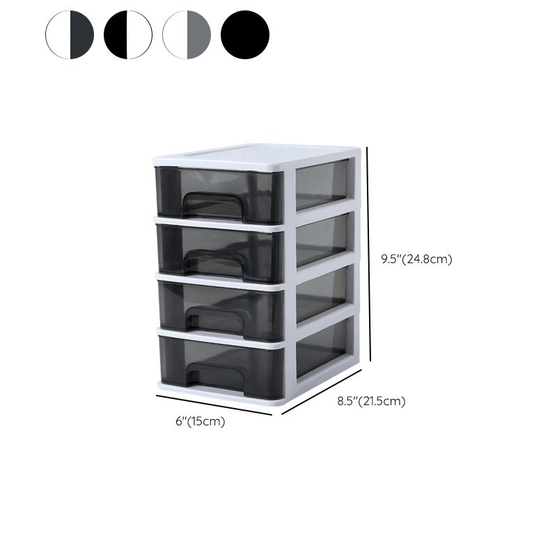 Aktenschrank seitlich Kunststoff moderner Aktenschrank mit Schubladen für Zuhause und Büro