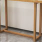 Solid Wood 1-shelf Console Table 13.78" W Rectangle Accent Table for Hall