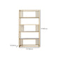 Metal and Wooden Bookshelf Open Glam Etagere Shelf Bookcase for Study Room Clearhalo 'Bookcases' 'furn' 'furn_bookcases' 'Furniture' 'Office Furniture' 1200x1200_35394813-c340-465d-9013-b5cea7d7f182