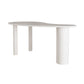 29.5" H White Irregular Shape Working Writing Desk Modern Style Desk for Office Clearhalo 'furn' 'furn_office_desk' 'Furniture' 'Office Desks' 'Office Furniture' 'office_desk' 1200x1200_353a2dd2-0772-4bcb-a063-e0a323a46bff