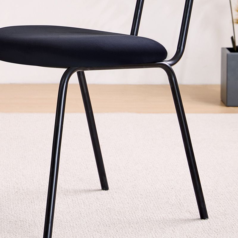 Industrial Dining Room Side Chairs Armless Open Back Chair for Kitchen Clearhalo 'Dining Chairs' 'Dining Tables & Seating' 'dining_chair' 'furn' 'furn_dining_chair' 'Furniture' 'Kitchen & Dining Furniture' 1200x1200_353adaa9-3556-4119-8b67-fdc9b3cf2ae3