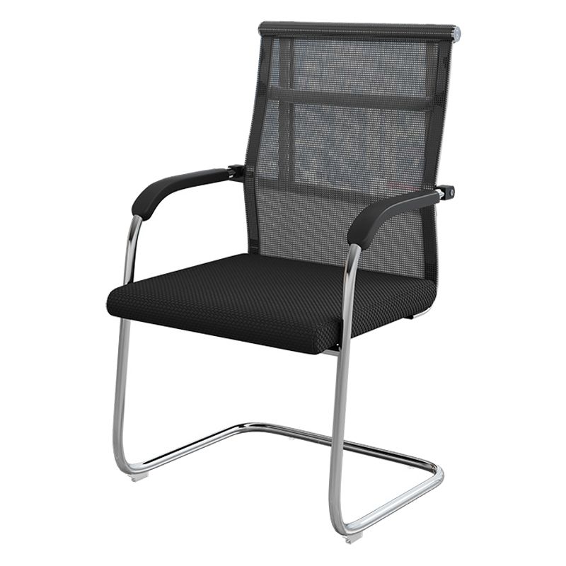 18"W Contemporary Office Chair Black Breathable AirGrid Desk Chair Clearhalo 'furn' 'furn_office_chair' 'Furniture' 'Office Chairs' 'Office Furniture' 'office_chair' 1200x1200_353b7e2c-412e-4216-aabe-7b5548dc2745