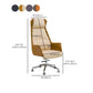 Moderne Ledermanager Stuhl ein verstellbarer lumbaler Support Executive Chair für Office