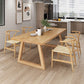 Contemporary Dining Set 1/4/5 Pcs Solid Wood Dining Table and Chairs Clearhalo 'Dining Room Sets' 'Dining Tables & Seating' 'dining_room_set' 'furn' 'furn_dining_room_set' 'Furniture' 'Kitchen & Dining Furniture' 1200x1200_3544a63d-da09-4599-9d27-b3fecdb2ad49