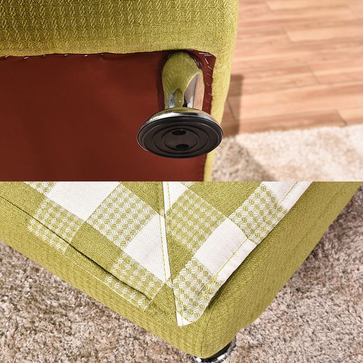 Modern Cotton Blend Lounge Chair Armless Adjustable Sleeper Chair Bed Clearhalo 'Chairs & Seating' 'Chaise Lounge' 'chaise_lounge' 'furn' 'furn_chaise_lounge' 'Furniture' 'Living Room Furniture' 1200x1200_3545e94c-1855-4da2-ab74-4c2beb5b5fab