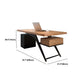 Contemporary Office Desk Rectangular Solid Wood Executive Desks Clearhalo 'furn' 'furn_office_desk' 'Furniture' 'Office Desks' 'Office Furniture' 'office_desk' 1200x1200_3547debc-8e0f-45dd-93ef-8b7257d6a69d