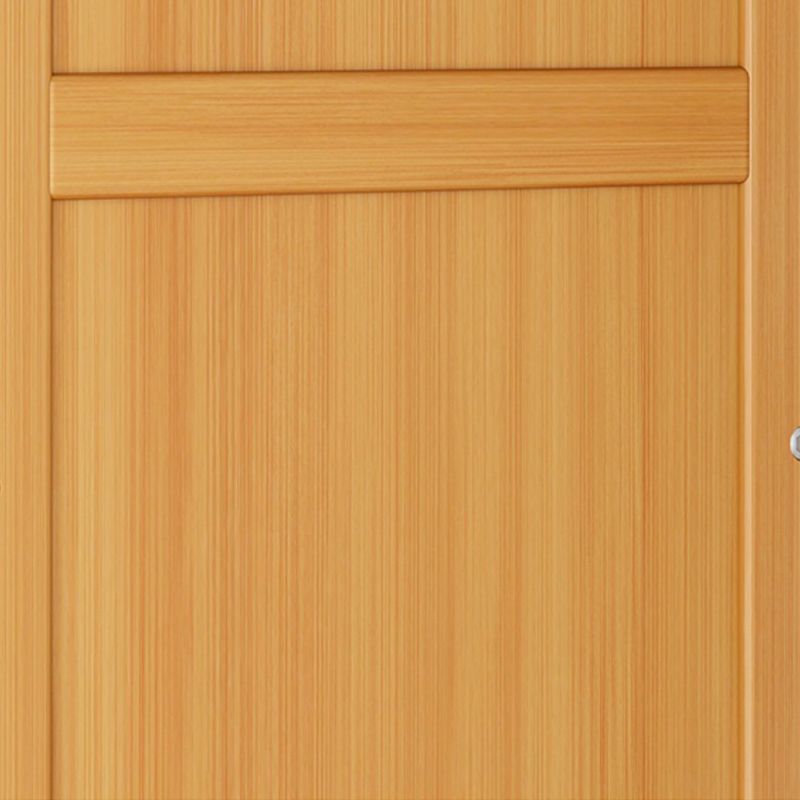 Estantería estándar moderna estante de bambú cerrado con puertas