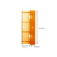 Modern Style Closed Back Standard Bookshelf Acrylic Bookcase for Home Office Clearhalo 'Bookcases' 'furn' 'furn_bookcases' 'Furniture' 'Office Furniture' 1200x1200_3548f0cb-7ec6-4a57-bcc3-4f57ec585d0c
