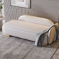 Living Room Chaise Recessed Arms Nordic Chaise Lounge with Leather Upholster Clearhalo 'Chairs & Seating' 'Chaise Lounge' 'chaise_lounge' 'furn' 'furn_chaise_lounge' 'Furniture' 'Living Room Furniture' 1200x1200_354ad50b-843d-4d5d-a7e0-63f104c857e5