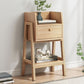 Vertical Bookcase Scandinavian Engineered Wood Shelf Bookcase Clearhalo 'Bookcases' 'furn' 'furn_bookcases' 'Furniture' 'Office Furniture' 1200x1200_354b6c60-52cb-4325-a3fa-f15ed18de9bd