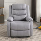Chaise inclinable à push inclinable inclinable en faux cuir en cuir en cuir en cuir un