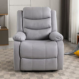 Chaise inclinable à push inclinable inclinable en faux cuir en cuir en cuir en cuir un