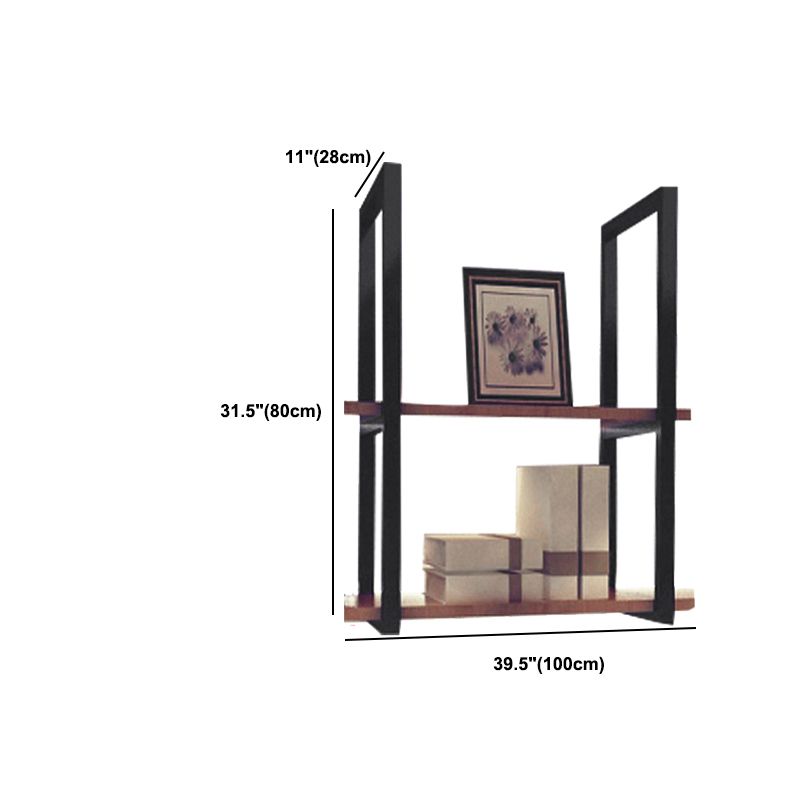 Libreria in legno in legno in legno industriale libreria montata