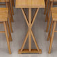 Contemporary Solid Wood Bar Stool Table Rectangle Bar Table in Brown for Indoor Clearhalo 'Bar Furniture' 'Bar Tables' 'bar_tables' 'furn' 'furn_bar_tables' 'Furniture' 'Kitchen & Dining Furniture' 1200x1200_354ed811-6247-4b8d-93d4-25c033a33464