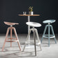 Industrial Low Back Counter Stool Metal Counter Height Stools with Swivel Clearhalo 'Bar Furniture' 'Bar Stools' 'bar_stools' 'furn' 'furn_bar_stools' 'Furniture' 'Kitchen & Dining Furniture' 1200x1200_354f1223-6d15-4606-8c28-cb2f10c3718d