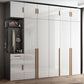 High Gloss White Modern Wardrobe Engineered Wood Storage Cabinet for Home Clearhalo 'Armoires & Wardrobes' 'armoires_wardrobes' 'Bedroom Furniture' 'furn' 'furn_armoires_wardrobes' 'Furniture' 1200x1200_35508a22-d607-4f46-8e59-0f00a7bdb406