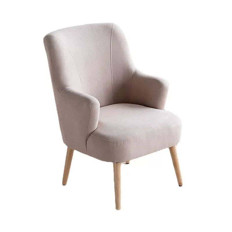 25.19 "Wide x 35.82" Hoog verzonken wapenstoel met strakke rug en basis vier poten