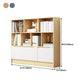 Bookshelf Floor Open Bedroom Storage Cabinet Living Room Lattice Locker Modern Bookcase