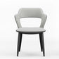 Metal Contemporary Dining Chair with Arms Matte Finish Open Back Dining Side Chair Clearhalo 'Dining Chairs' 'Dining Tables & Seating' 'dining_chair' 'furn' 'furn_dining_chair' 'Furniture' 'furniture_dining_chair' 'Kitchen & Dining Furniture' 1200x1200_35586912-9147-47d7-b82d-478d4a5b0d63