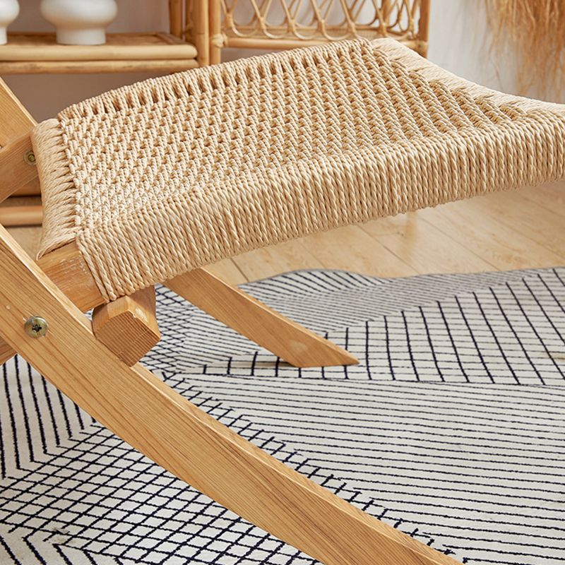 Solid Wood Chair Woven Back Lounge Accent Chair for Living Room Clearhalo 'Accent Chairs' 'accent_chairs' 'Chairs & Seating' 'furn' 'furn_accent_chairs' 'Furniture' 'Living Room Furniture' 1200x1200_355911c8-bd25-4f15-9991-c28888500734