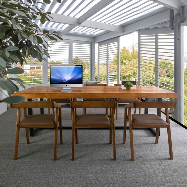 Industrial Wood Dining Room Set 1/2/7/9 Pieces Dining Furniture Set /Separate Items Clearhalo 'Dining Room Sets' 'Dining Tables & Seating' 'dining_room_set' 'furn' 'furn_dining_room_set' 'Furniture' 'furniture_dining_room_set' 'Kitchen & Dining Furniture' 'kitchen&dining_furn' 'kitchen' 1200x1200_355957e4-9f99-4988-bd2b-99d4c9737edf